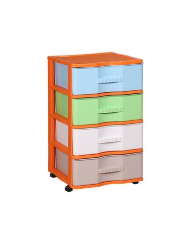CAJONERA 4 CAJONES WAGON MULTICOLOR