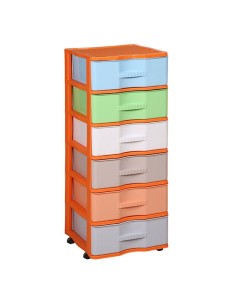CAJONERA 6 CAJONES WAGON MULTICOLOR