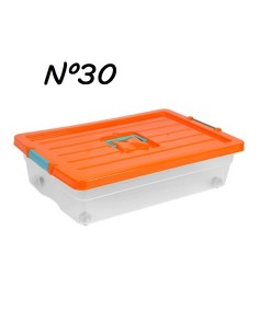 CAJA 30L 59X39X16CM Nº30 RUEDA PEQUEÑA