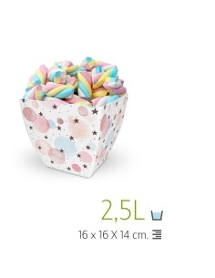 BOL 2.5L CUADRADO ESTRELLAS