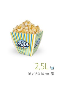 BOL 2.5L CUADRADO POP CORN AMARILLO