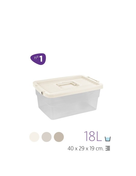 MULTIBOX N1 18L PEQUENO TAPA COLOR CALIDOS