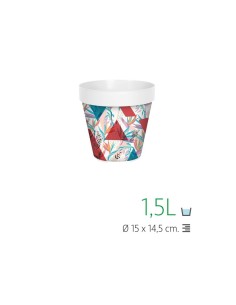 MACETA 15CM IML BAMBU