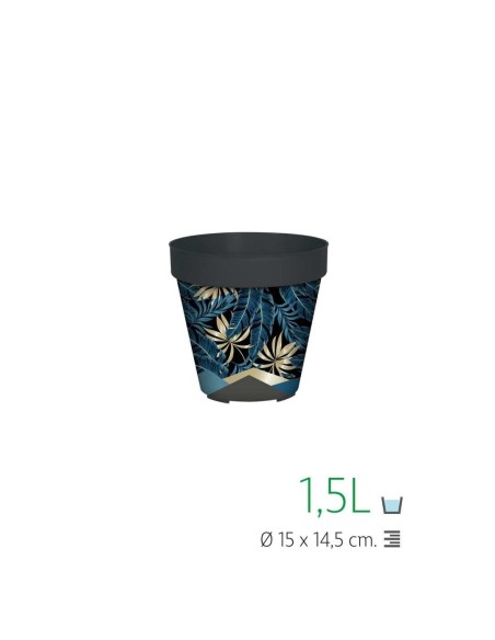 MACETA 15CM IML SELVA GOLD