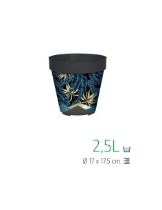 MACETA 17CM IML SELVA GOLD