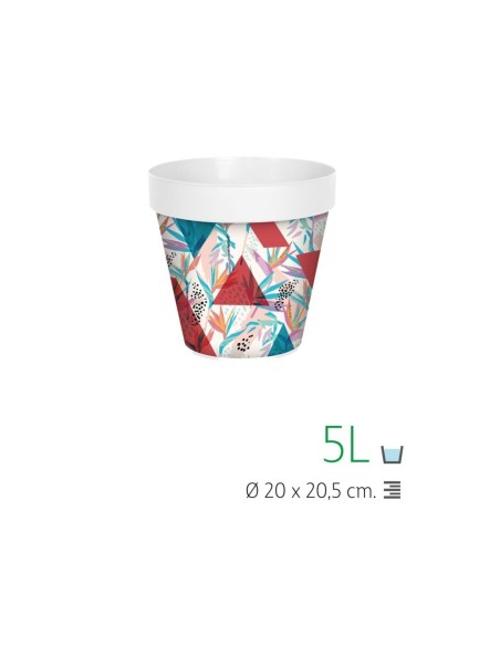 MACETA 20CM  IML BAMBU