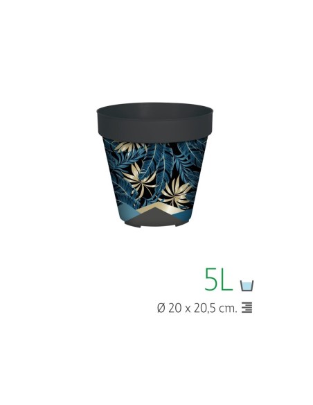 MACETA 20CM IML SELVA GOLD