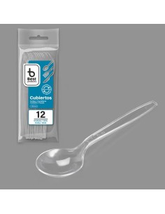 S/12 CUCHARA 16.6CM REUT. TRANSP. A/C