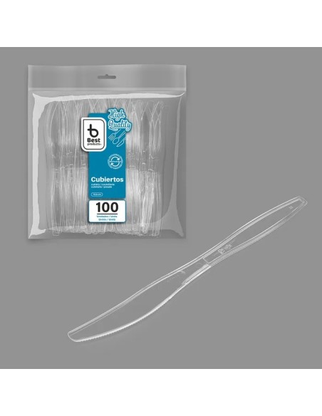 S/100 CUCHILLO 19.6CM REUT. TRANSP. A/C