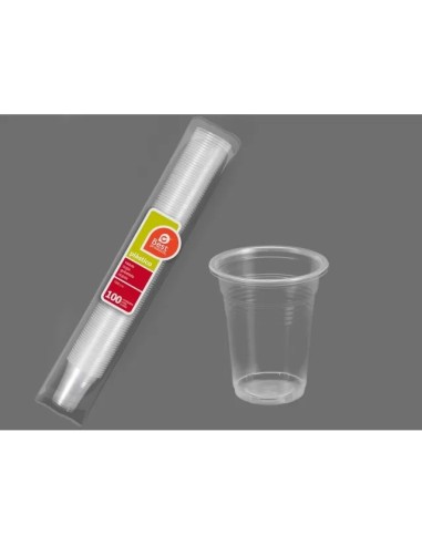 S/100 VASO 100CC TRANSP IRROMPIBLE  PP