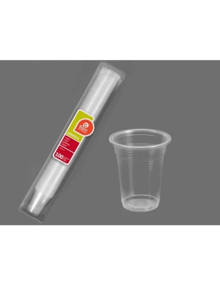 S/100 VASO 100CC TRANSP IRROMPIBLE  PP