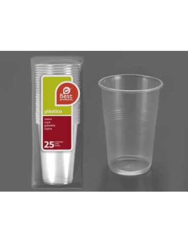 S/25 VASO LITRONA TRANSP IRROMPIBLE PP