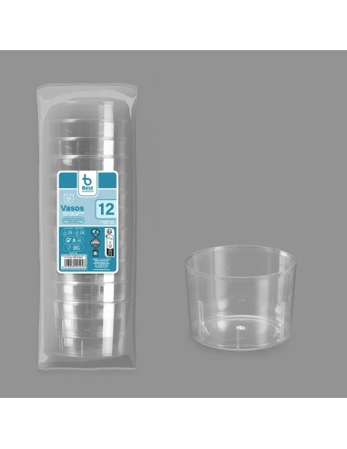 S/12 VASO REUTILIZABLE CHIQUITO 230 CC