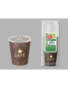 S/12 VASO 120CC CARTON DECOR + TAPA