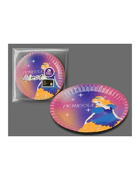 S/8 PLATO LLANO DISEÑO PRINCESA