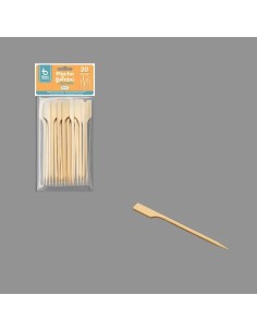 S/20 PINCHO 10.5CM BAMBU CON AGARRADOR