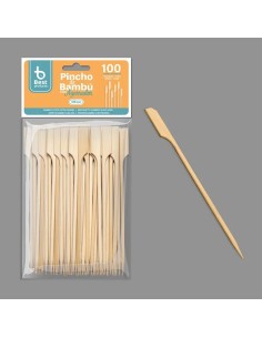 S/100 PINCHO 10.5CM BAMBU CON AGARRADOR