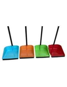 RECOGEDOR CON PALO Y GOMA