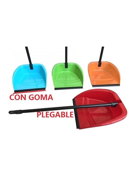 RECOGEDOR PLEGABLE CON GOMA