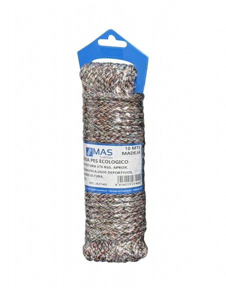 CUERDA PES ECOLOGICO 6MM MADEJA 10MTS16