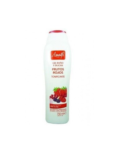 GEL BAÑO FRUTOS ROJOS 750ML AMALFI