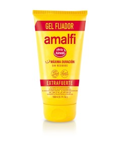 GEL FIJADOR EFECTO HUMEDO EXTRAFUERTE 150ML AMALFI