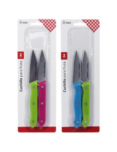 CUCHILLO 22CM 2UND FRUTA  COLORES STDS