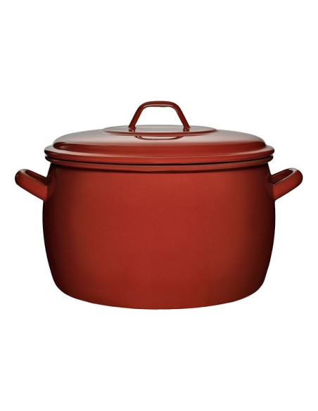 OLLA 28CM ABOMBADA TEJA