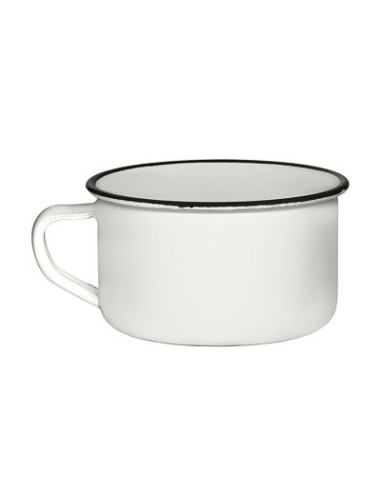 TAZA 10CM ESMALTADO RUSTICA