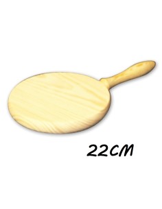 TABLA 22CM REDONDA MADERA