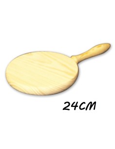 TABLA 24CM REDONDA MADERA