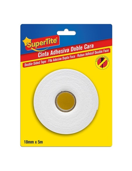 CINTA 5M 18MM DOBLE CARA