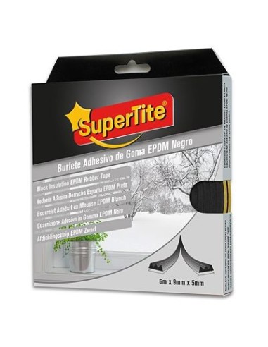 BURLETE NEGRO 6MX9MMX5MM