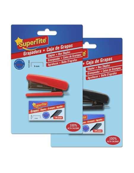GRAPADORA CON GRAPAS MINI