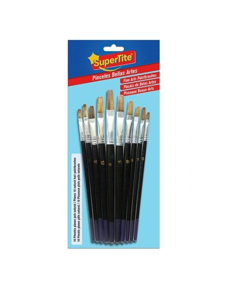 PINCELES  6,8,10,12,14,13,9,11,7 Y 5  PLANOS 10UDS