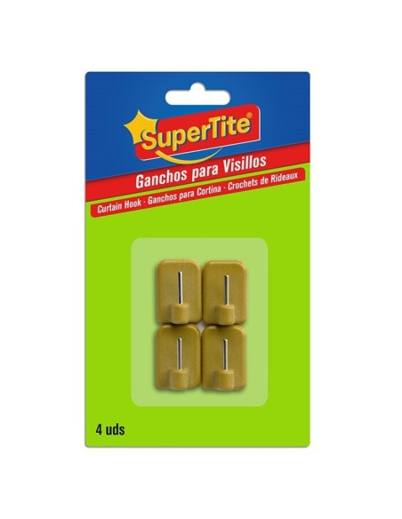 COLGADOR 4 UND ADH MARRON