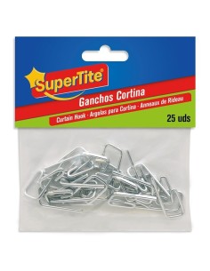 GANCHOS CORTINA 25UND