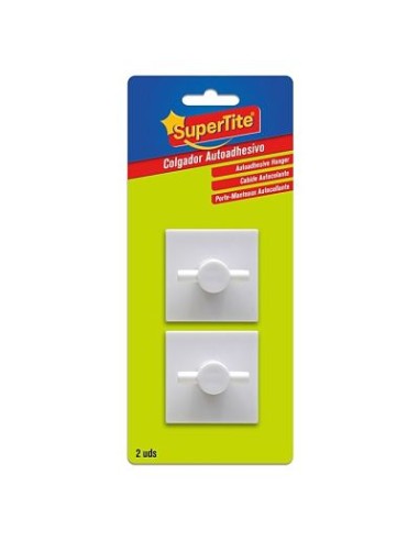 COLGADOR 2UND BLANCO CUADRADO