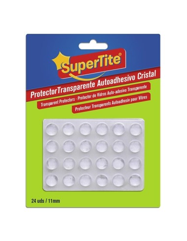 PROTECTOR 11MM 60UND TRANSP PARA CRISTAL