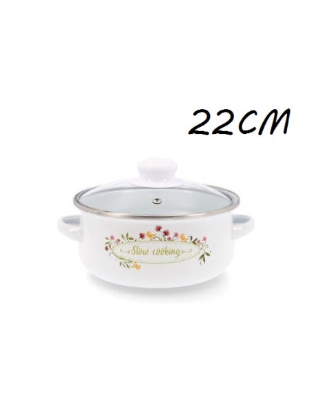 CACEROLA 22 CM ACERO ESMALTADO MEMORY