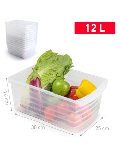 BANDEJA 12L 38X25X16CM FRIGORIFICO