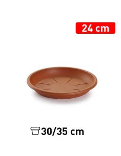 PLATO MACETA 24 CM