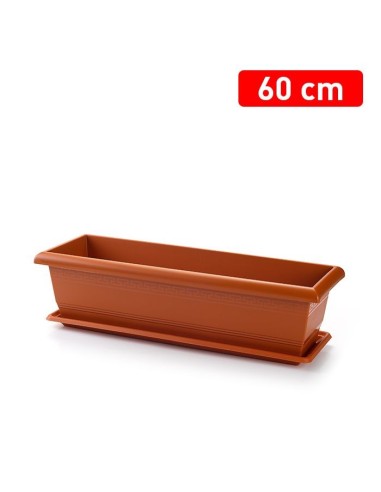 JARDINERA + PLATO 60 CM