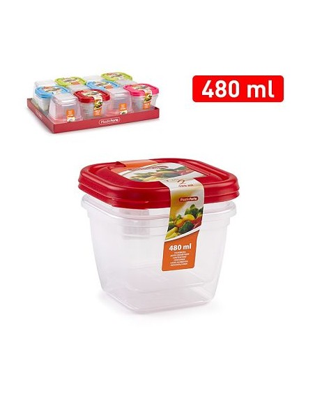 FIAMBRERA 480ML SET2 FOR  CUADRADA