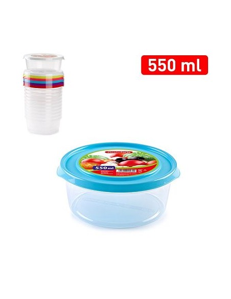 FIAMBRERA 550ML BASIC REDONDA