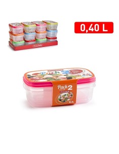 FIAMBRERA 0.4L PACK 2 COLOR SURTIDO