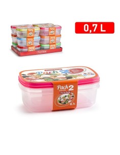 FIAMBRERA 0.7L PACK 2 COLOR SURTIDO