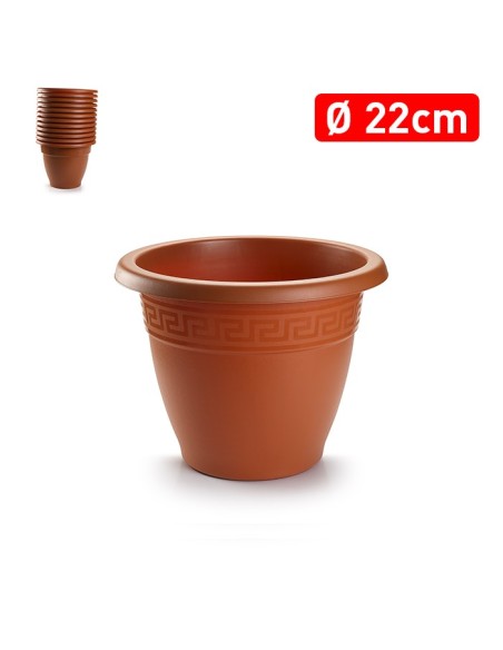 MACETA 22CM REDONDA