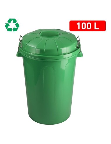 CUBO COMUNIDAD 100L VERDE PARCHIS