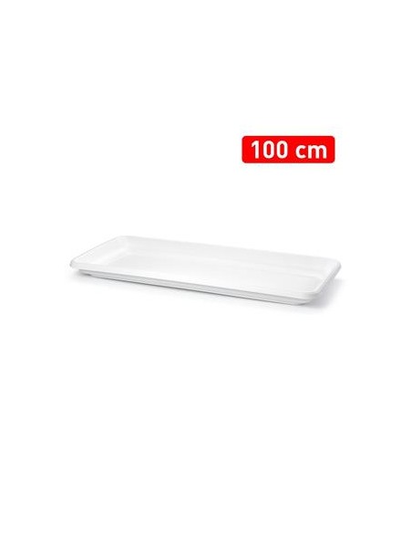 PLATO JARDINERA 100 CM NUEVO BLANCO